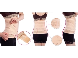 ĐAI NỊT BỤNG DÁN  - MÀU DA